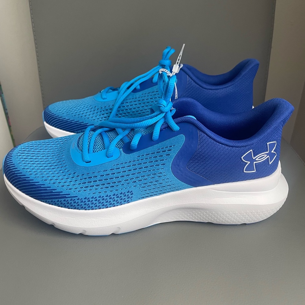 Under Armour Men’s Rogue 5 Electric Blue Royal Running Shoes Size 11